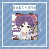 Zayne Qi Yu Animation Derivatives Mirror Anime Love and Deepspace Fold Mini Mirror Toy Figures Cute Cosplay Portable Accessories