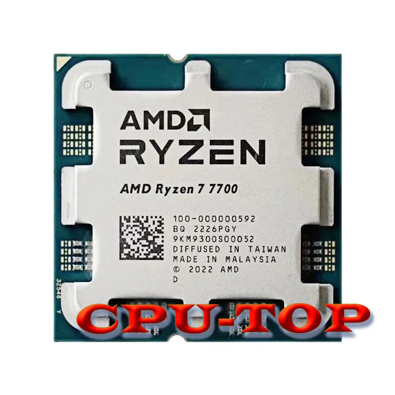 AMD Ryzen 7 7700 R7 7700 3.8 GHz 8-Core 16-Thread CPU Processor 5NM L3=32M 100-000000592 Socket AM5 ,no cooler