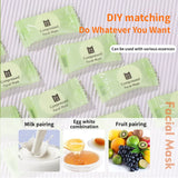 50pcs Disposable Facial Mask korean Compressed Silk Towel Skin Facial Spa Moisture Paper Film Beauty Women DIY Face Care Tool