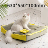 Small Pets Kittens Cat Nest Blankets Habitats Cushions Dog Snuffle Mat Fluffy Warm Light Weight Cama Para Gatos Pet Supplies