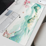 Mouse Pad Gamer Landscape Painting XL Large Mousepad XXL Mechanical Keyboard Pad Non-Slip Office Office Accessories Mice Pad