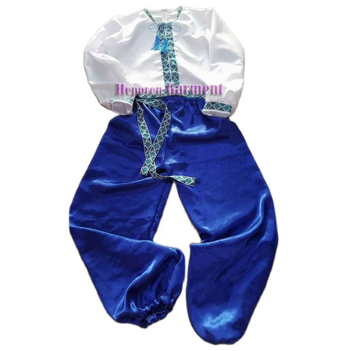 Custom Made Man Or Children European National Costumes,Folk Dancing Tops And Trousers For Men Drop Shipping