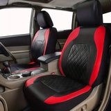 PU Leather Luxury Quality Four Seasons Universal Full Car Seat Covers Airbag Compatible Waterproof Interior Accessories