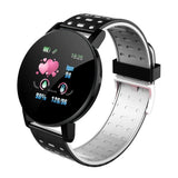 119 Plus Useful Smart Wristwatch Rechargeable Multifunctional Waterproof Smart Watch Support Remote Control