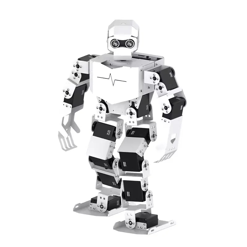 Assembled 17 DOF Dancing Humanoid Robot with 17pcs Digital Servos MP3 Module Dance Biped Programmable Robot STEM Toy