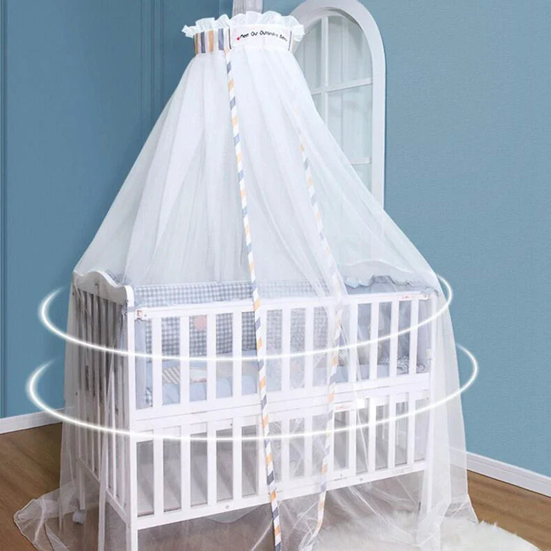 Baby Cradle Bed Mesh Mosquito Nets Foldable Summer Universal Baby Arched Mosquitos Nets Portable Crib Netting For Infant Toddler