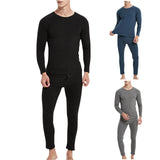 Winter Men Thermal Underwear Sets Thermal Long Pants Legging Homme Sexy Plus Velvet Pajamas Set Casual Thickened Men Underwear