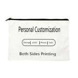 Personal Custom Photo Text Ladies Makeup Bag DIY Fashion Hot Selling Toiletries Pocket Outdoor Wedding Party Birthday Gift