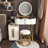 Classic Dressing Table Modern Organizers Mirror Vanity Storage Desk Dressing Table Multifunctional Penteadeira Luxury Furniture