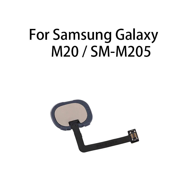 org Home Button Fingerprint Sensor Flex Cable For Samsung Galaxy M20 / SM-M205