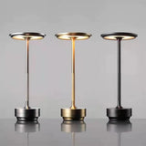 LED Charging Desk Lamp Industrial Style Touch Dimming USB Portable Charging Coffee Shop Bar Vintage Decor Atmosphere Night Light