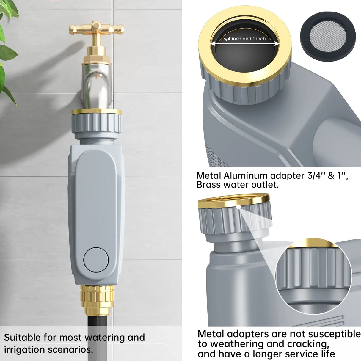 ZIGBEE WIFI Garden Watering Timer Smart Sprinkler Drip Irrigation System Built-in Water Flow Recorder Water Controller TUYA