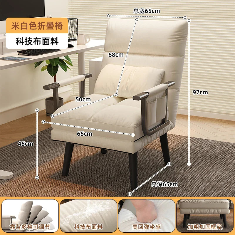 Comfy Waiting Conference Chair Lounges Floor Nordic Work Desk Chairs Table Balconies Poltrona Office Desk Furniture OK50YY