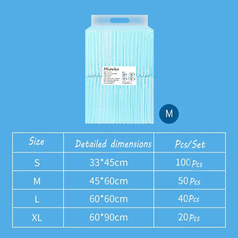 Dogs Disposable Water Absorbent Diaper Thickened Pet Urine Pad Pet Products Deodorant Cat Dog Urine Pad Litter & Housebreaking