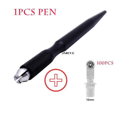 Rroller Microblading Needle Tattoo Eyebrows microshading Fog Blade For Embroidery Permanent Makeup Micro Manual Pen Easy Color