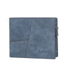 New Short Men s Slim Card Holder PU Leather Male Men's Wallet Frosted Short Ticket Tolder Multi-card Coin Purse