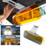 2 in 1 Car Sun Visor Polarized Sunshade Plate Clear Anti-Dazzle Car Day-night Mirror Adjustable Windshield Car Accessorie