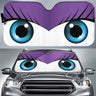 Sunshades Reflector Anti Uv Protector Evil Eyes Custom Car Sunshade Sun Shade Universal Summer 2022hot Sale