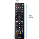 SMYTH Remote Control AKB75095308   Replaced  LG Smart TV 43UJ6309 49UJ6309 60UJ6309 65UJ6309 43LJ64V 43UJ6307 55UJ6307 60UJ630