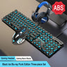 Three-piece Set Punk Gaming Keyboard and Mouse Earphone Set Luminous Keyboards 1600 DPI Mice Headset Combos Computer Accessories