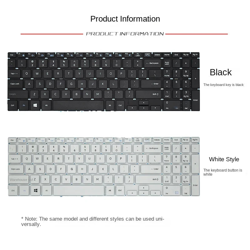 replace suit for Samsung 300E5K NP 500R5H-X01CN 500R5K 500r5L  300e5m Laptop keyboard