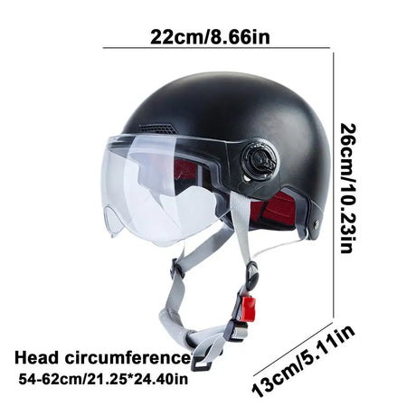 Snowboard Moto Snowmobile Safety Snow Helmet Bike Helmets Universal Highly Protective Half Helmetts Motorcycles Protective Gear