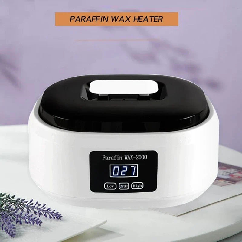 Hands and Feet Mask Warmer Paraffin Wax Bath Heater Machine Moisturizing Hydrating Kit Hand Waxing Spa Smooth and Soft Skin Care