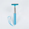 Car Rearview Mirror Wiper Stainless Steel Telescopic Retractable Layered Brush Head Window Wash Cleaning Brush Handheld Wiper