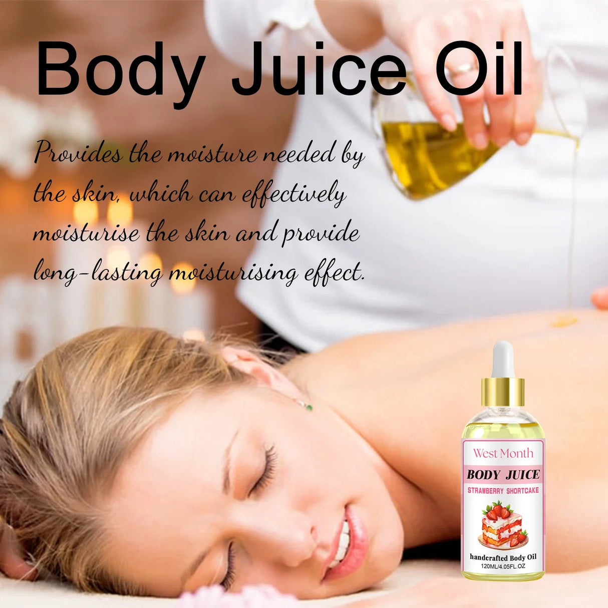 Relaxing Massage Oil Body Face Moisturizer Sooth Dry Skin SPA Nourishing Massage Relieve Fatigue Whitening Body Moisturizing Oil