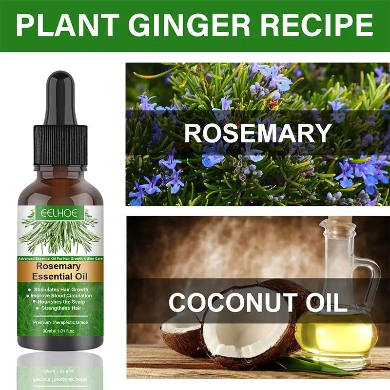 Rosemary Oil for Hair Growth Anti Hairs Loss Hair Oil for Fast Hair Growth Oil for Black Women Hair Care Treatment Essential Oil