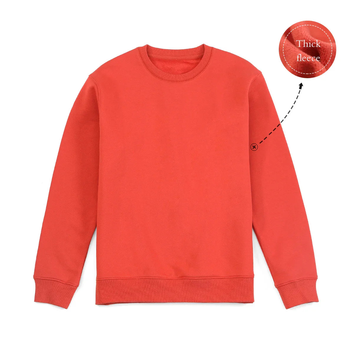 SIMWOOD 2024 Spring New Men Casual Minimalist Sweatshirts Oversize O-Neck Basic Wardrobe Essentials Plus Size Pullover  SI980547