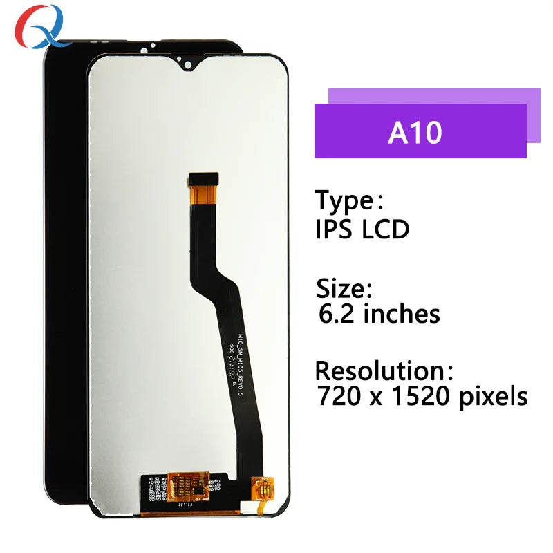 pantalla for samsung galaxy a10 lcd a10 a105f A105m screen replacement Mobile Phone Lcds for Samsung A10 display with frame