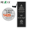 High Capacity Battery For iPhone 4 4S 5 5S 5C SE 2020 6 6S 7 8 SE2 Plus X XR XS 11 Pro Max Mobile Phone Pack New 0 Cycle Seal