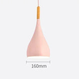 Multicolour Lustre Pendant Lights dia 16/17/24cm Restaurant Wood Hanging lighting Light Fixtures Modern E27 LED Loft Hanglamp