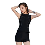 361 Women Tankini Set Sexy Water Sport Push Up Swimsuit Female Two-Pieces Bathing Suit Rash Guard With Shorts Surfing Beach Wear