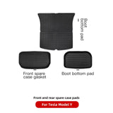 YZ Past Tesla Model 3 Y Highland Floor Mat Bagage Mat 2017 to 2024 Vier Seizoenen waterdichte 3D Vloer  Liner