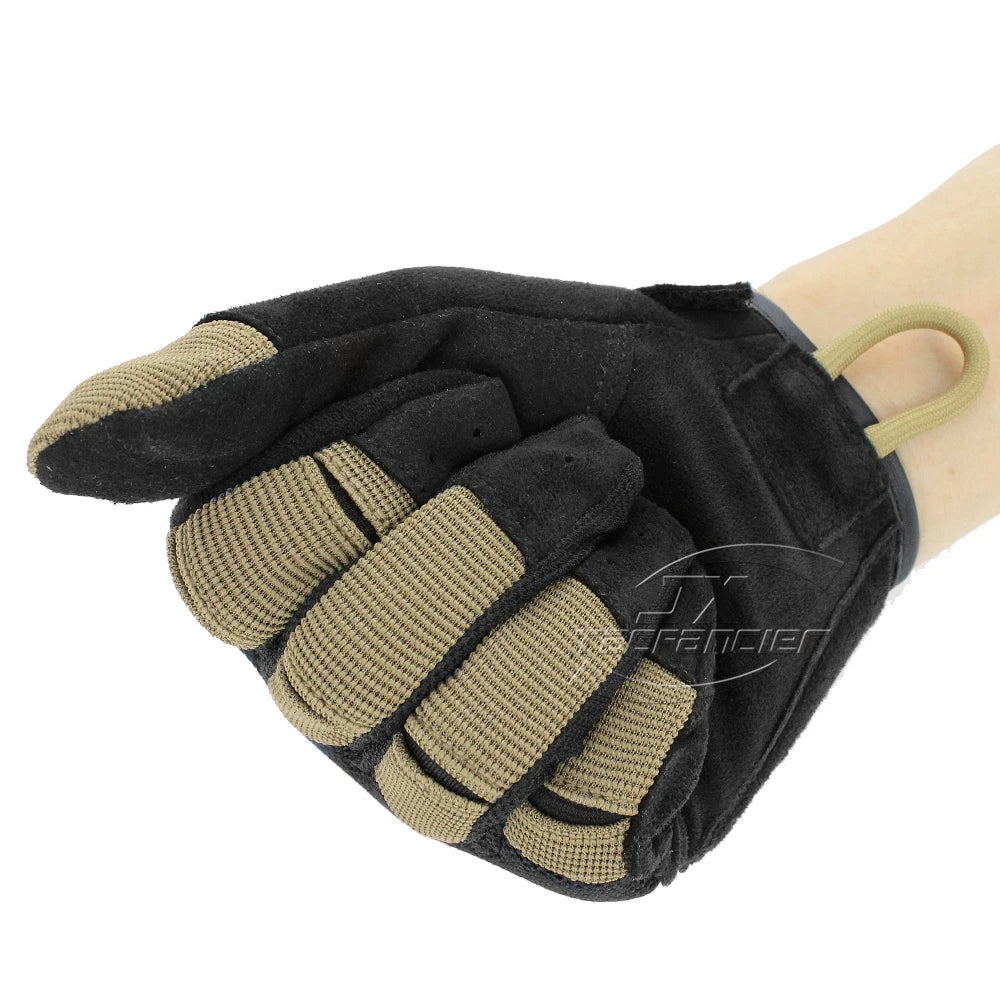 Tactical Alpha Gloves Full Finger Protection Conductive Thumb Flex Joints Padded Knuckle Outdoor Hiking Combat Hunting Glove FDT