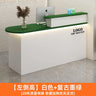 White Stylish Reception Desks Corner Light Bar Office Checkout Reception Desks Beauty Salon Mostrador Commercial Furniture