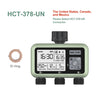 Eshico Newest 2024 3-Outlet Water Timer Independent Control Program Digital Garden Sprinkler