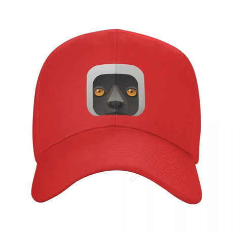 SIFAKA LEMUR Baseball Cap for Animal Lover Adjustable Men Women Snapback Hat Breathable Casual Outdoor