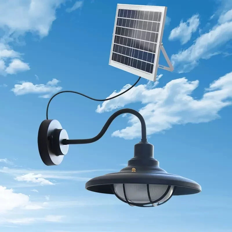 Solar Light Outside with Motion Detector,IP65 Waterproof,120°Lighting Angle, Solar Wall Light for Garden with 16.5ft Cable