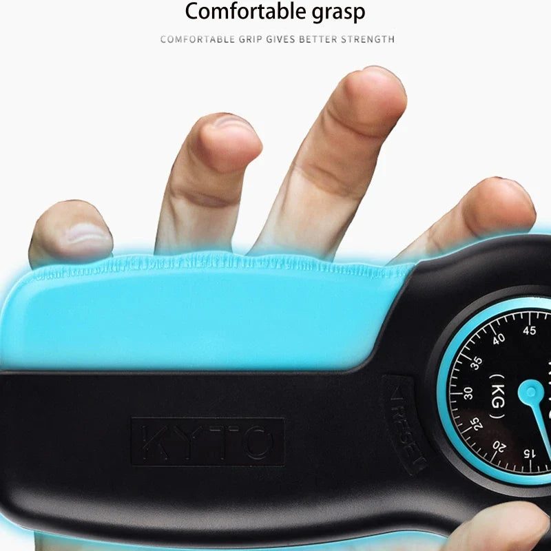 Hand Dynamometer Grip Power Strength Measurement Meter Fitness Training Strengthener Gym Wrist Arm Muscle Exerciser