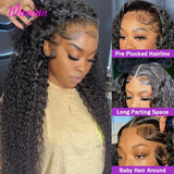 13x6 HD Lace Frontal Wigs Deep Wave Glueless Wig 13x4 Frontal Wig 5x5 Lace Closure Wig 13x6 HD Lace Front Human Hair Wig Wimmin