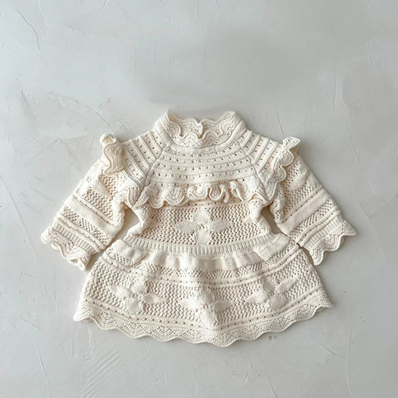 MILANCEL 2023 Baby Bodysuits Knit Infant Girls Clothes Toddler One Piece Boys Clothing