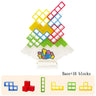 Tetra Tower Game Stacking Blocks Stack Building Blocks Balance Puzzle Board Assembly Bricks Educational Toys for Children Adults