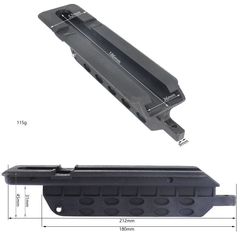 SUP Board Stand Up Board Surfing Accessories Fin Box Adaptor for US Fin Box Adaptor to Slid-in Finbox