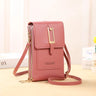 Women Bags Soft Leather Wallets Touch Screen Cell Phone Purse Crossbody Shoulder Strap Handbag for Female Cheap Women's Bags