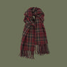 New 2023 Imitation Cashmere Women Scarf Winter Preppy Style Vintage Plaid Scarve Pashmina Mujer Foulard Blanket Wrap Shawl Pareo