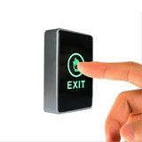 PushTouch Door Exit Button Eixt Release Button With LED Indicator for Home Security Protection switch access Control System