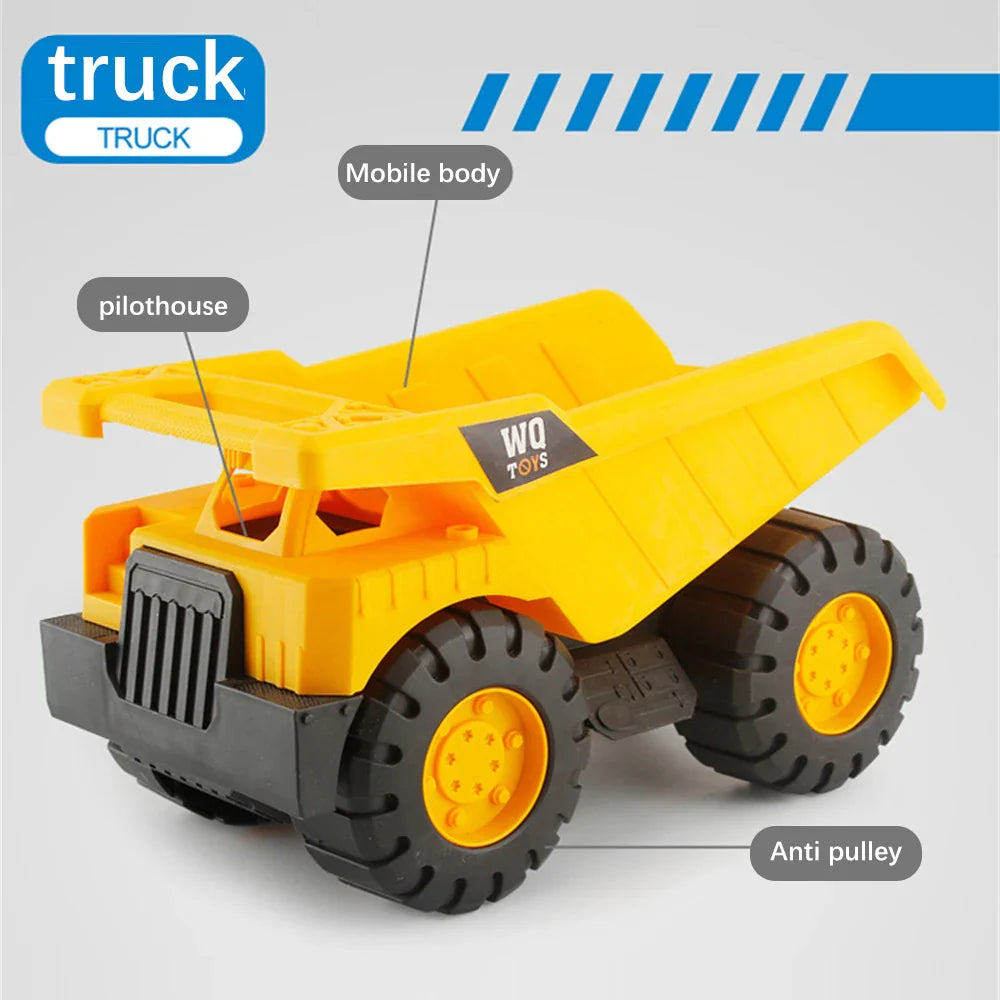 1/2PCS Kids Engineering Truck Car Toy Snow Beach Play Sand Toys Children Gifts Toys For Seaside Play Sand Snow Excavator